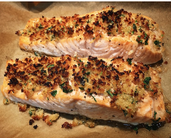 20 Minute Dijon-Herb Crusted Salmon – LSquared